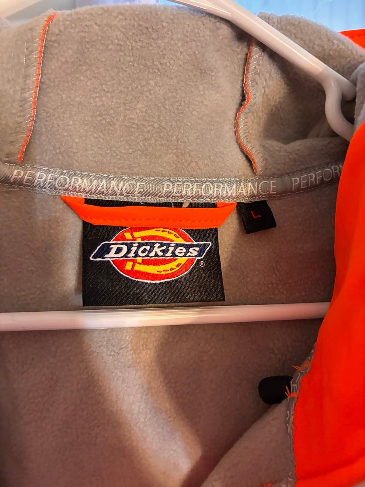 Dickies Women’s Hi-Vis Performance Softshell Jacket Size L NWT Reflective Safety - Thumbnail 6