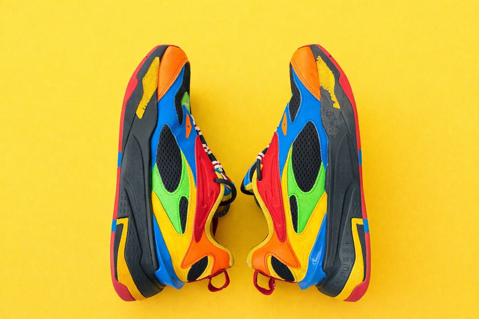 Puma RS-X RS System Multicolor Retro Chunky Sneakers Y2K Streetwear Youth 6C - Thumbnail 2