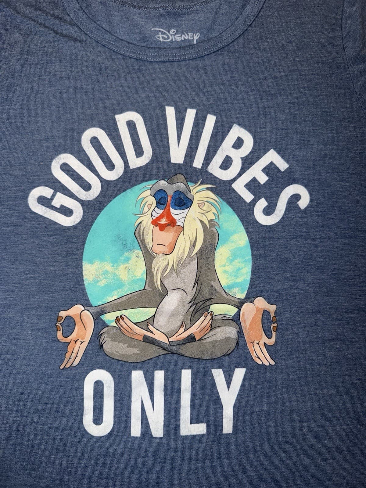 Disney Lion King Rafiki Good Vibes Only Size Small - Thumbnail 2