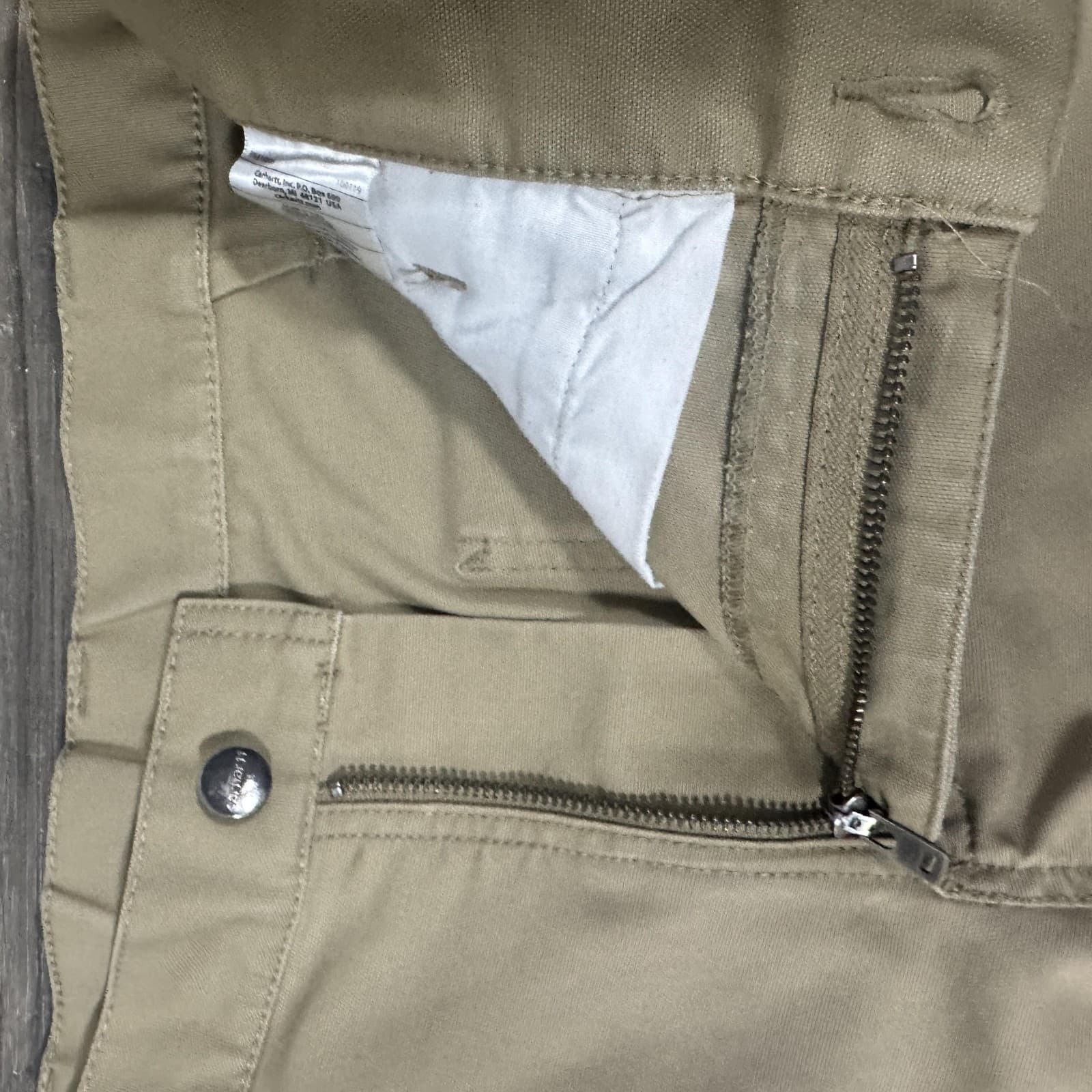 Carhartt Rugged Flex Trousers Dark Khaki Mens 32x30 - Thumbnail 6