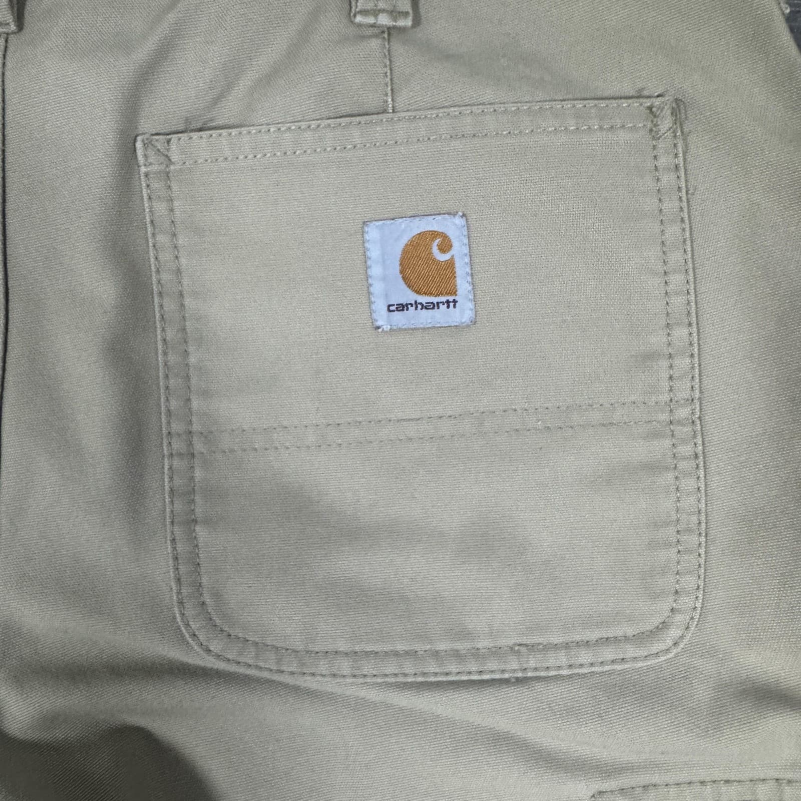 Carhartt Rugged Flex Trousers Dark Khaki Mens 32x30 - Thumbnail 15