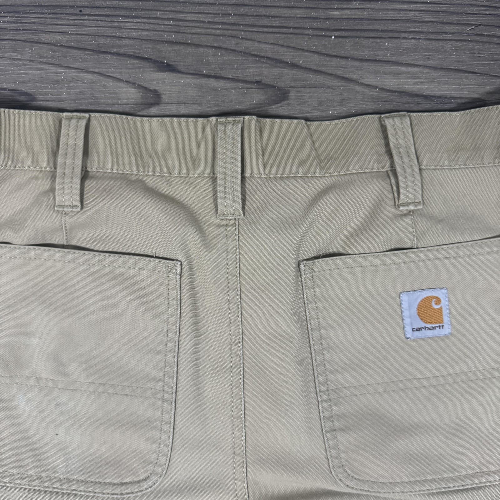 Carhartt Rugged Flex Trousers Dark Khaki Mens 32x30 - Thumbnail 17