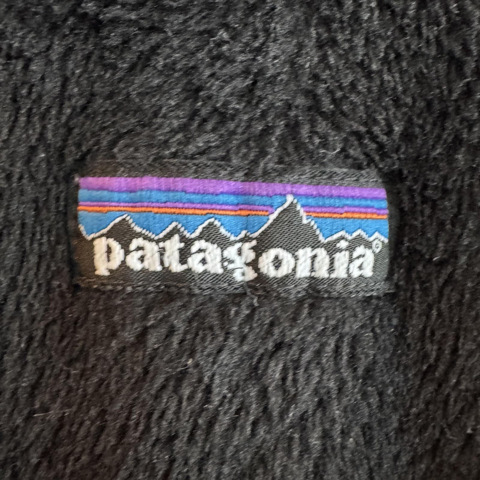 Patagonia Polartec Thermal Pro Fleece Full Zip Jacket Black Womens M Hiking - Thumbnail 5