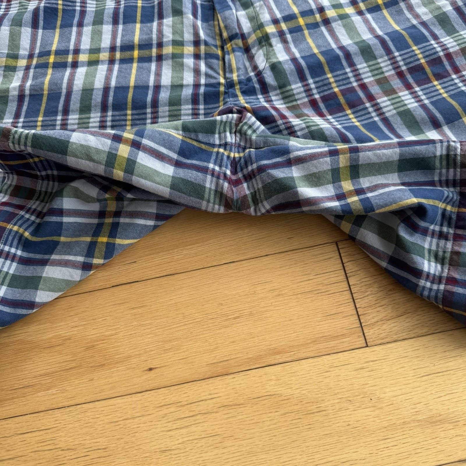 Brooks Brothers Men's 33" Multicolor Plaid Cotton Bermuda Shorts - Thumbnail 10