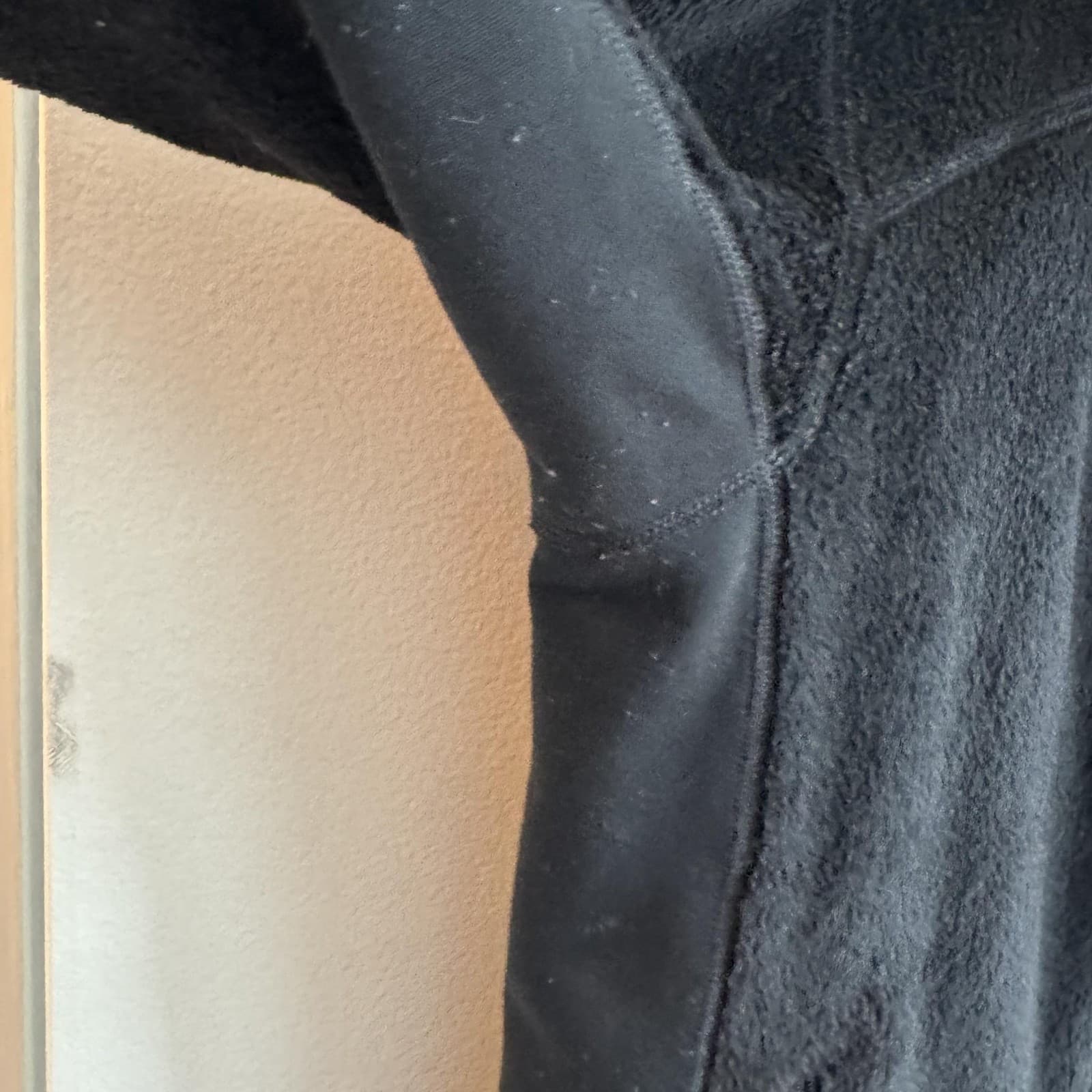 Patagonia Polartec Thermal Pro Fleece Full Zip Jacket Black Womens M Hiking - Thumbnail 11