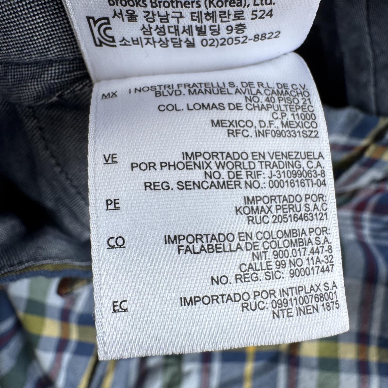 Brooks Brothers Men's 33" Multicolor Plaid Cotton Bermuda Shorts - Thumbnail 15