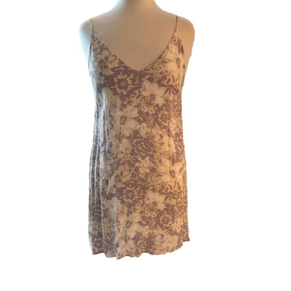 ARITZIA Wilfred Free Floral Vivienne Slip Dress Size M - Thumbnail 2