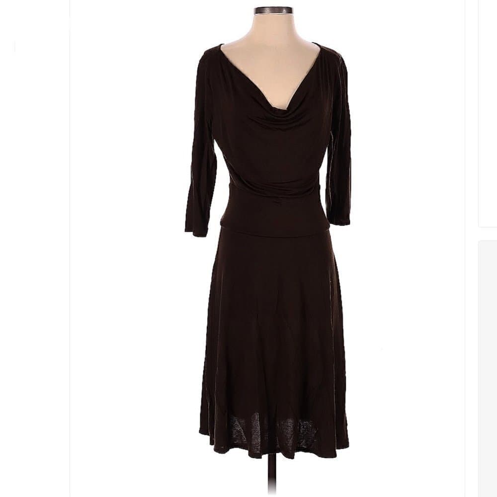 FORTH & Towne Brown Dress Size S