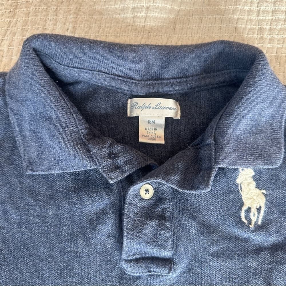 BUNDLE of 2 Ralph Lauren Little Boys Tops Size 18 Months - Thumbnail 5
