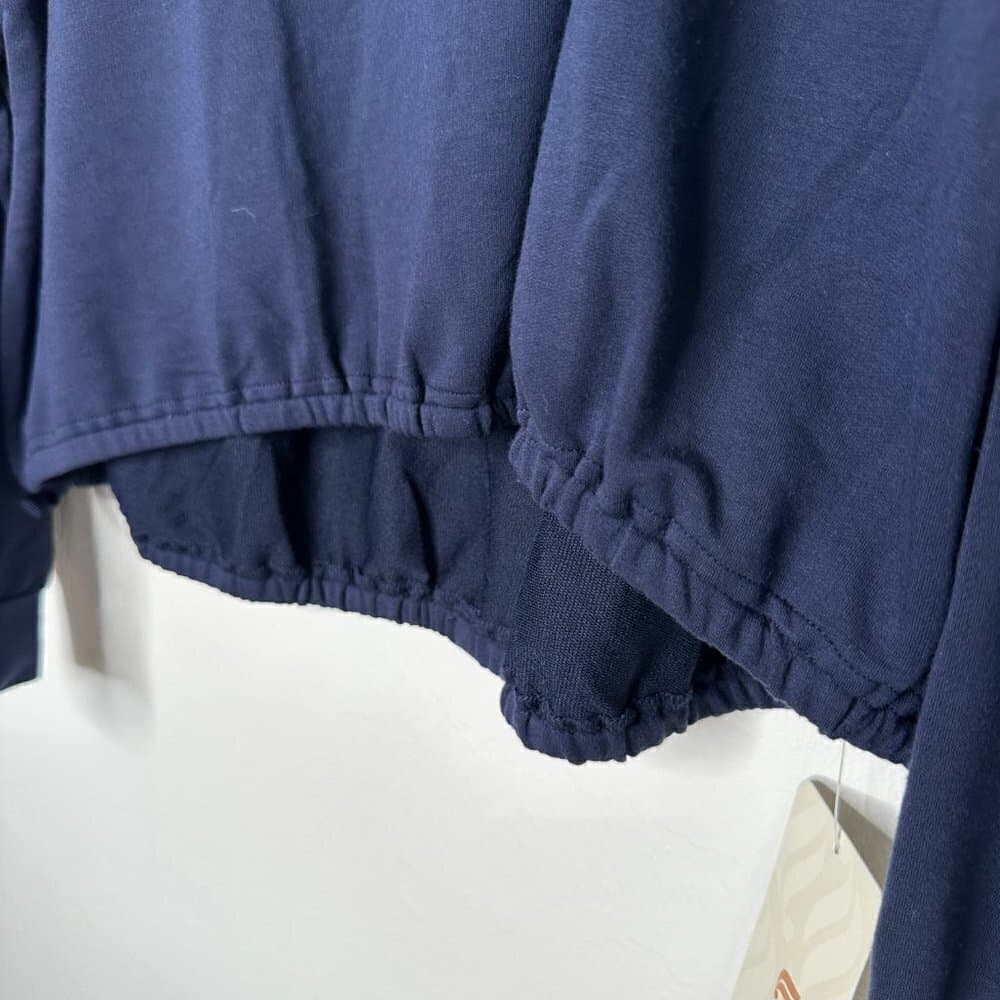 Fabletics Monica Cinched Pullover Navy Blue Long Sleeve Size XXL NWT - Thumbnail 5