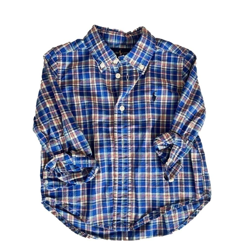 BUNDLE of 2 Ralph Lauren Little Boys Tops Size 18 Months - Thumbnail 4
