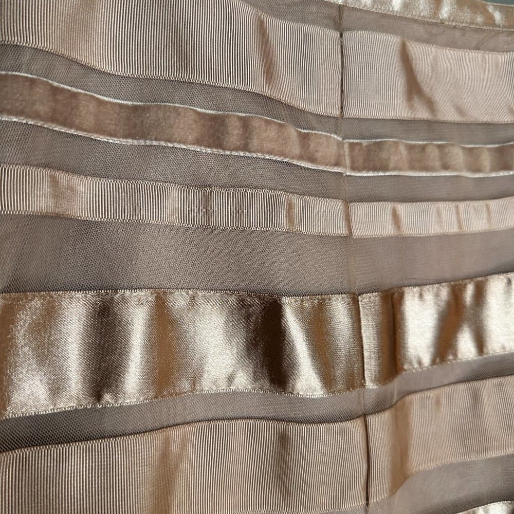 Club MONACO Brown A-Line Multi-Media Skirt Size 6 - Thumbnail 3