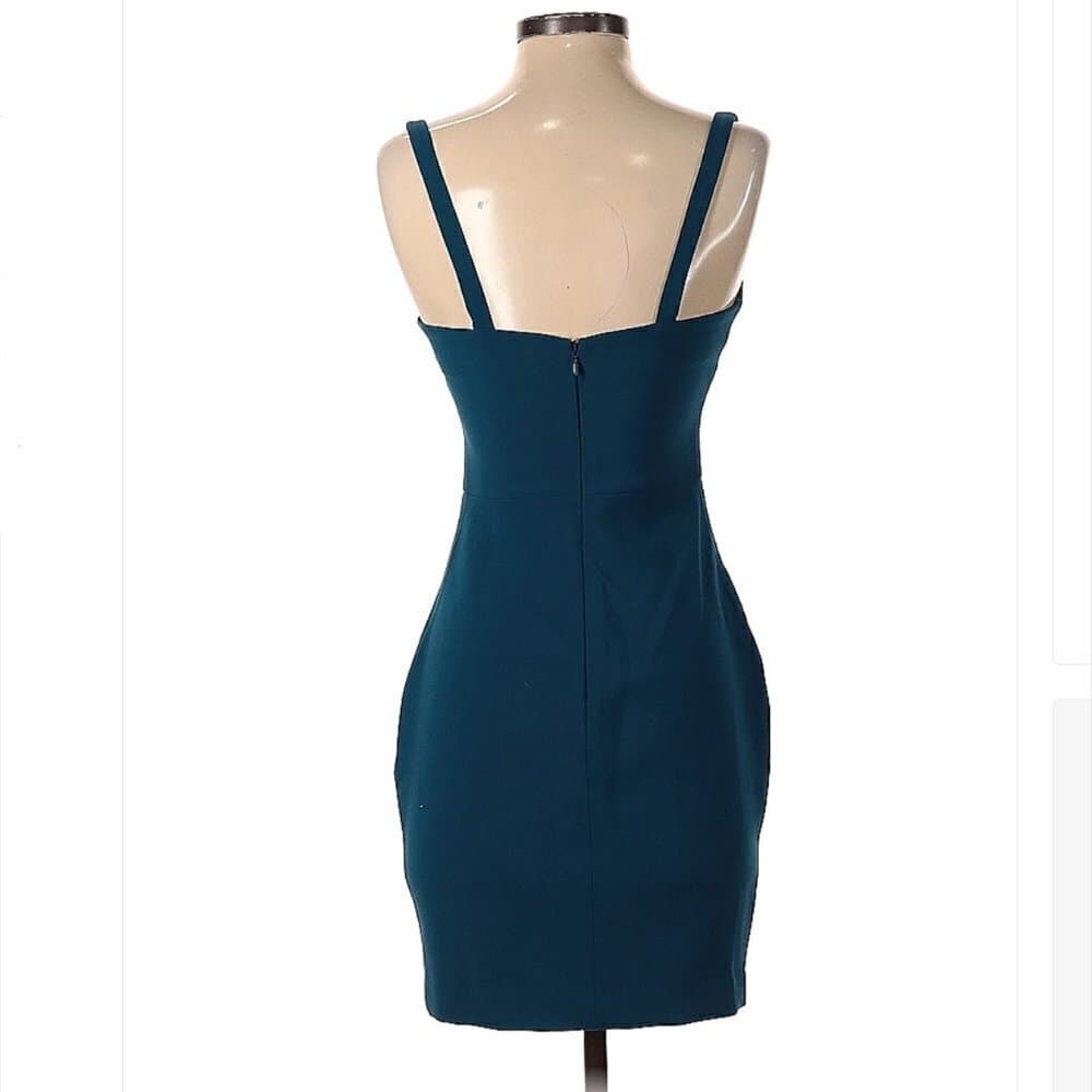 LIKELY SZ 0 CONSTANCE MINI DRESS Blue Sleeveless Sexy FESTIVAL PARTY - Thumbnail 2