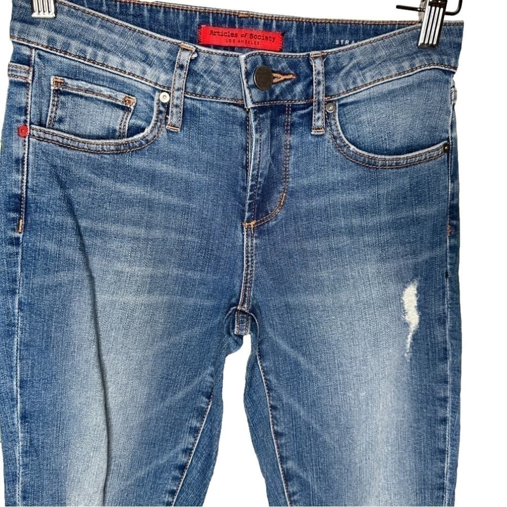 Articles of Society Size 24 Wash Seattle Straight West Lake Distressed - Thumbnail 2