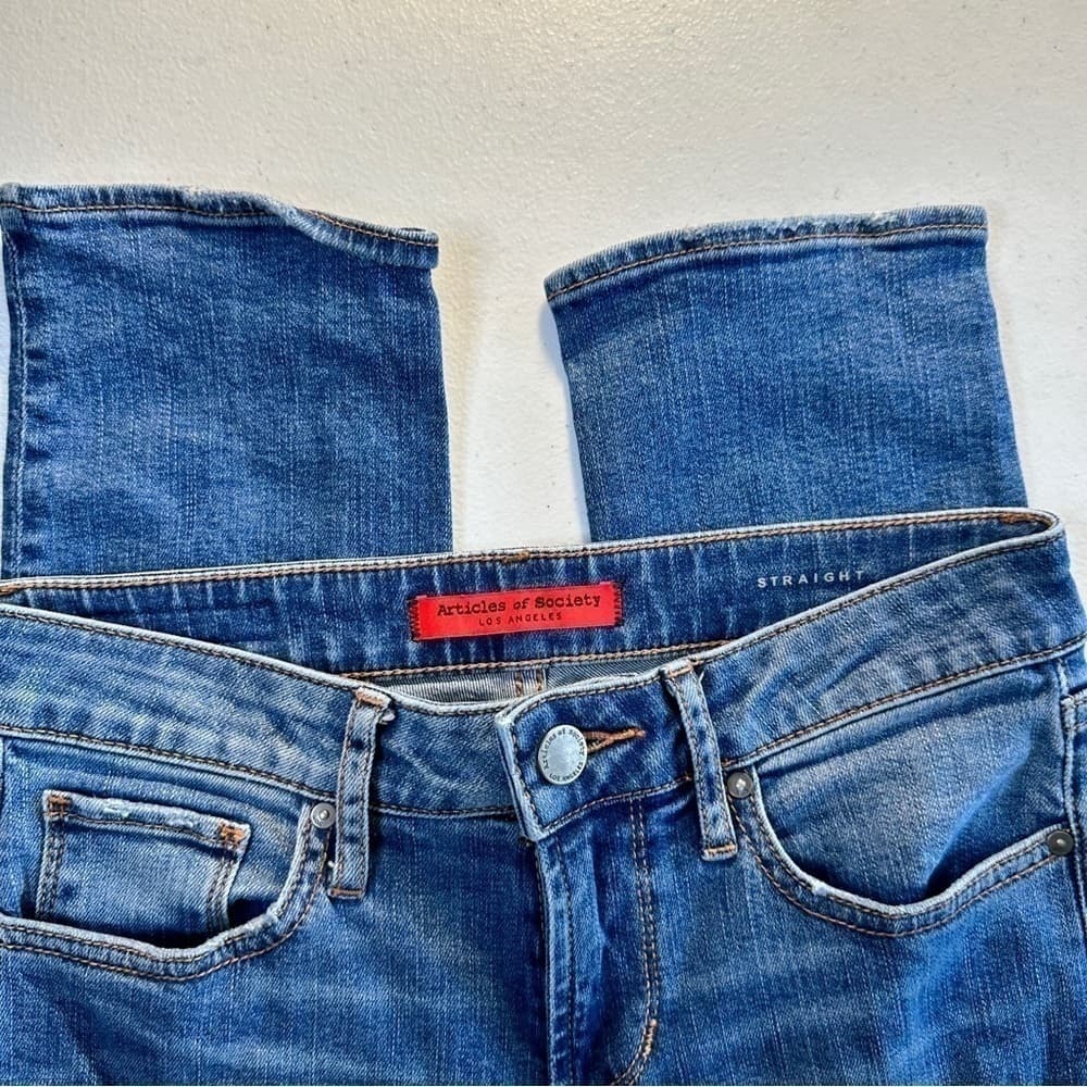 Articles of Society Size 24 Wash Seattle Straight West Lake Distressed - Thumbnail 4