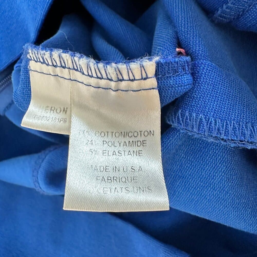 Diane von Furstenberg Women's Blue Sleeveless Mini Dress Size 12 - Thumbnail 9