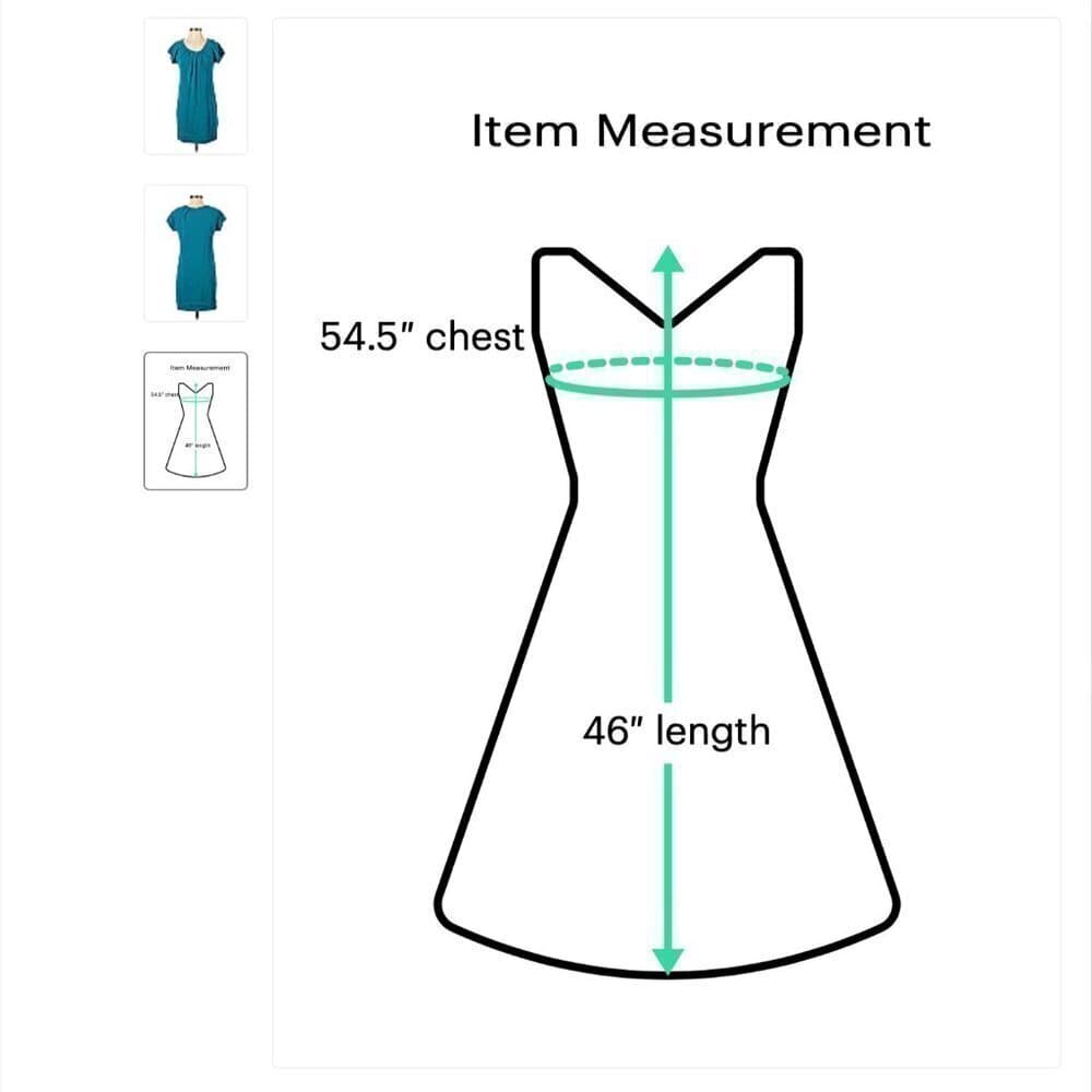 DIANE von Furstenberg Short Sleeve Teal Dress Size 4 - Thumbnail 3