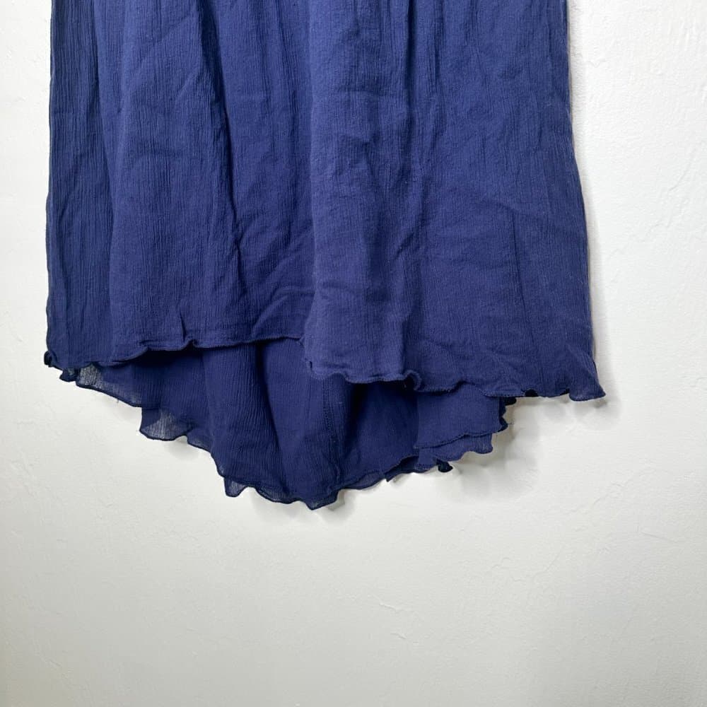 CHELSEA & VIOLET Womens' Navy Blue Cream Crochet Lace Dress Small $128.00 Size S - Thumbnail 3