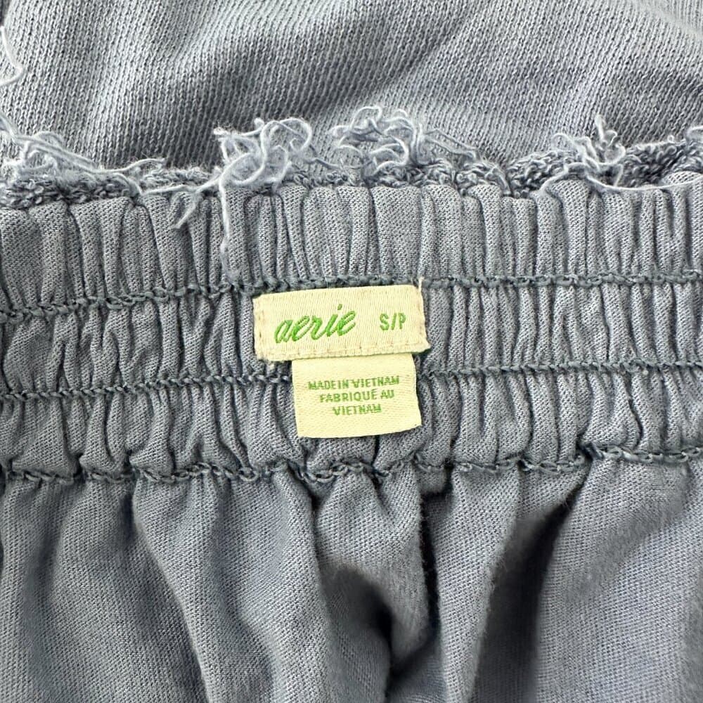 Aerie Weekend Ruffle Mini Skirt Periwinkle Blue Size S - Thumbnail 5