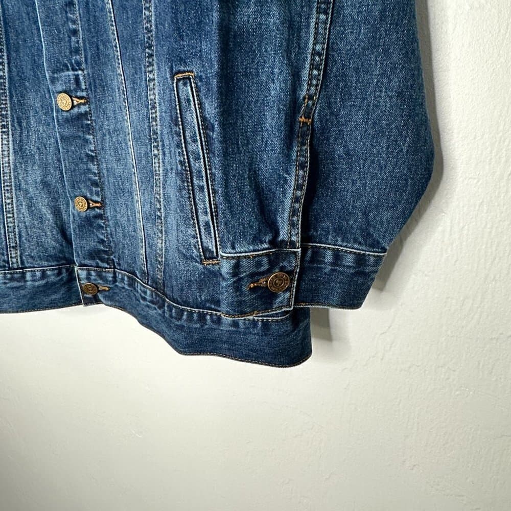 Sandrine Rose x Free People ‘Tres Cool’ Oversized Denim Jacket NWT Size L - Thumbnail 3