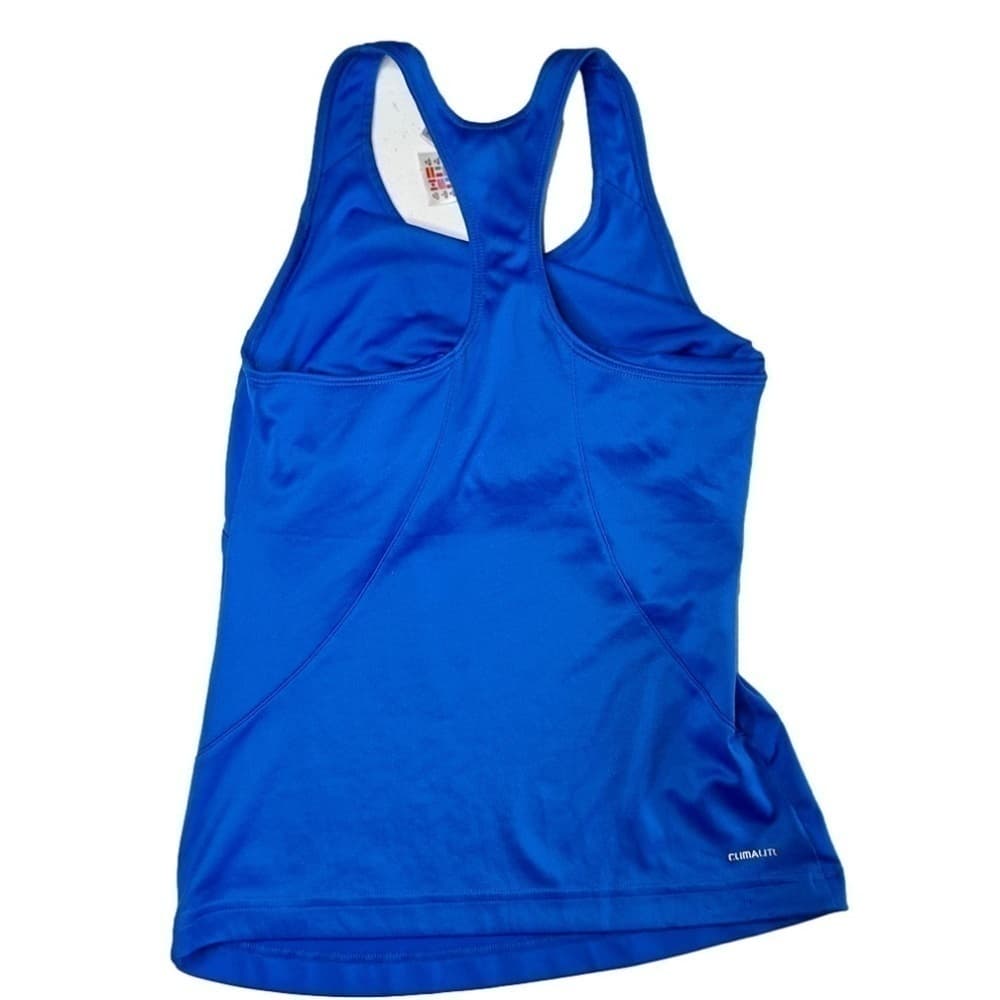 ADIDAS Blue Racerback Performance Golf Yoga Tank Top Size S - Thumbnail 5