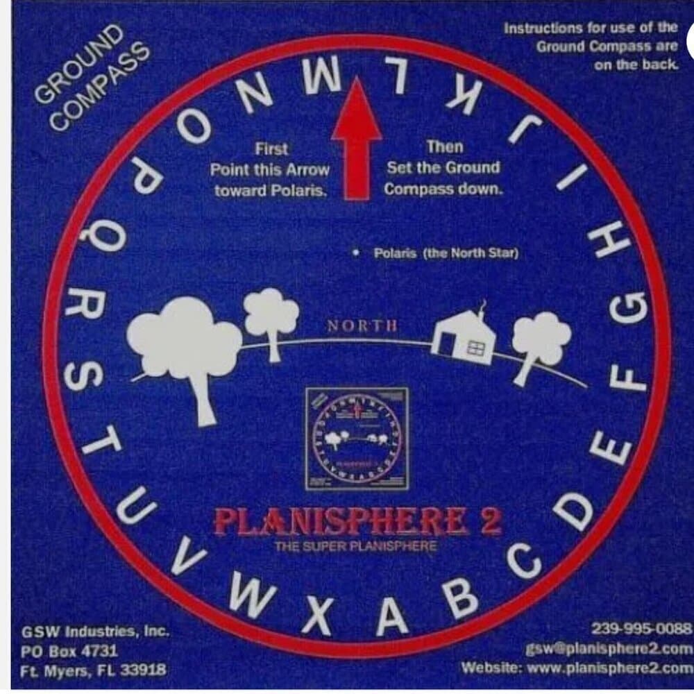 The Super Planisphere Constellation Finder --- 18-30 Degrees North Latitude - Thumbnail 8