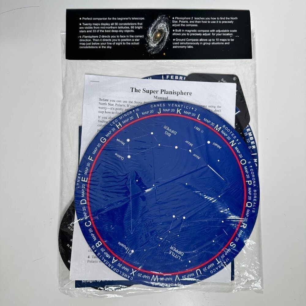The Super Planisphere Constellation Finder --- 18-30 Degrees North Latitude - Thumbnail 13