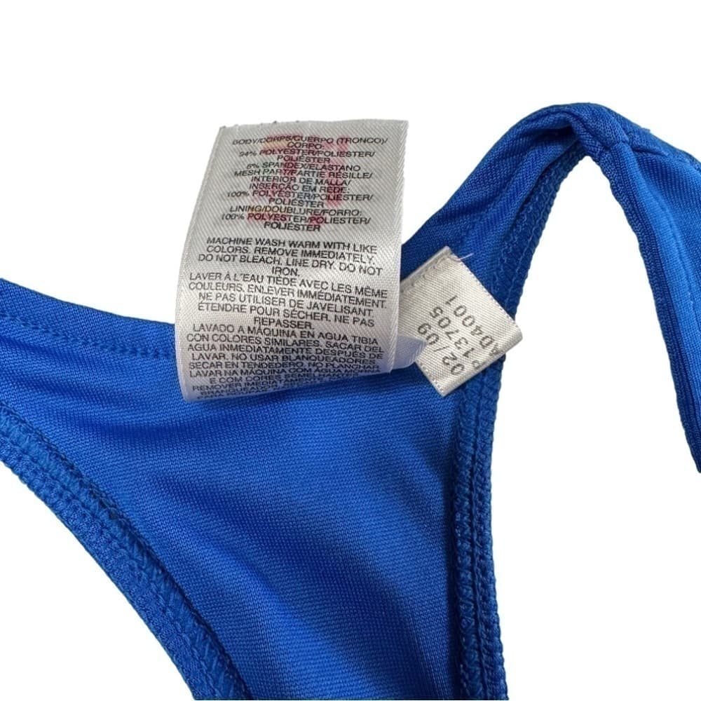 ADIDAS Blue Racerback Performance Golf Yoga Tank Top Size S - Thumbnail 6