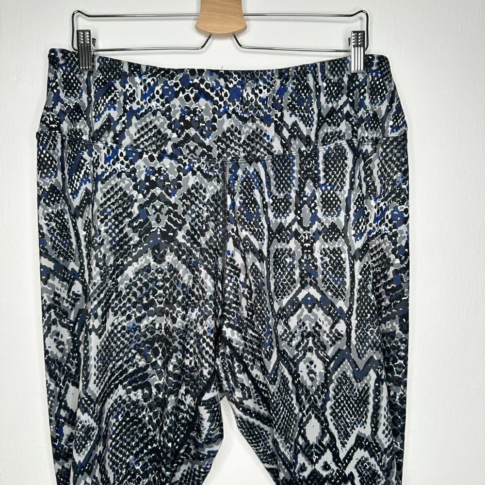 Love Life Live Snake Print Leggings Size 2X - Thumbnail 2