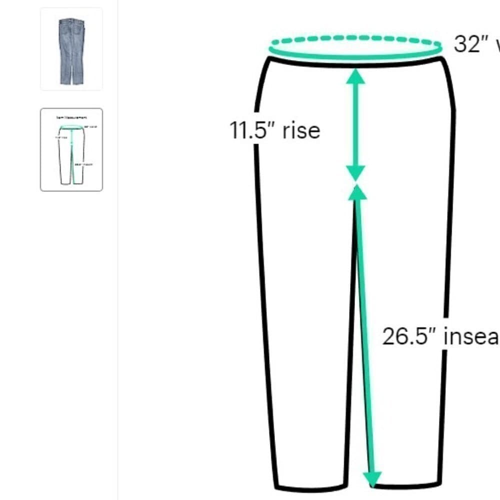 GENERRA Distressed Jeans Size 1 - Thumbnail 3