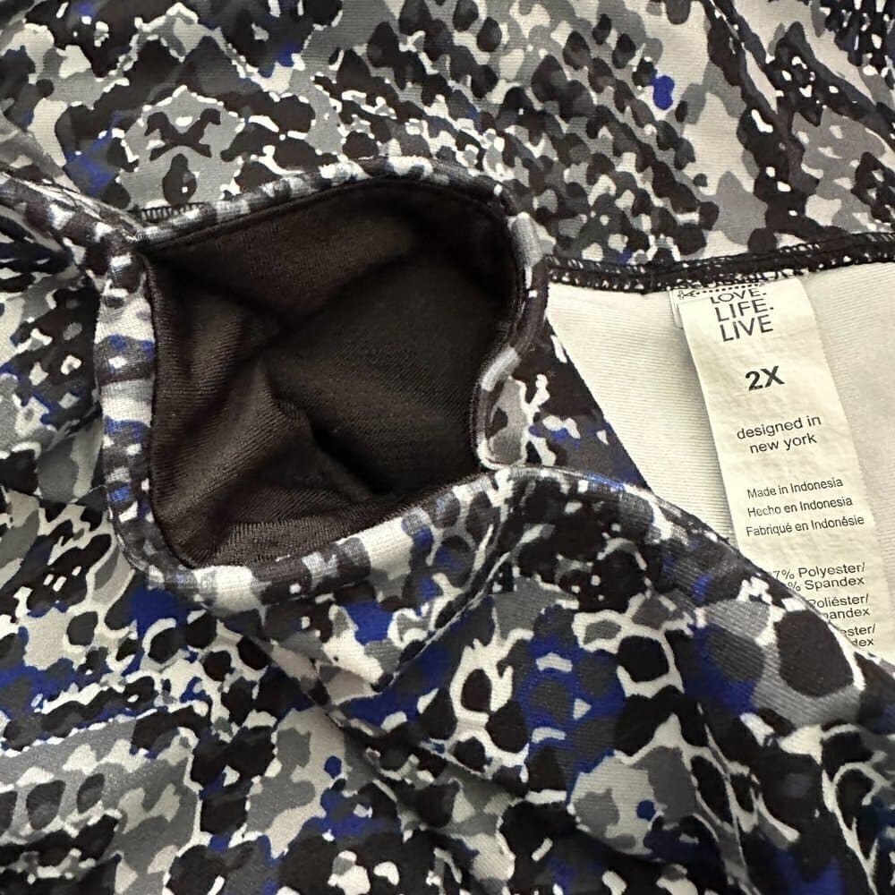 Love Life Live Snake Print Leggings Size 2X - Thumbnail 5