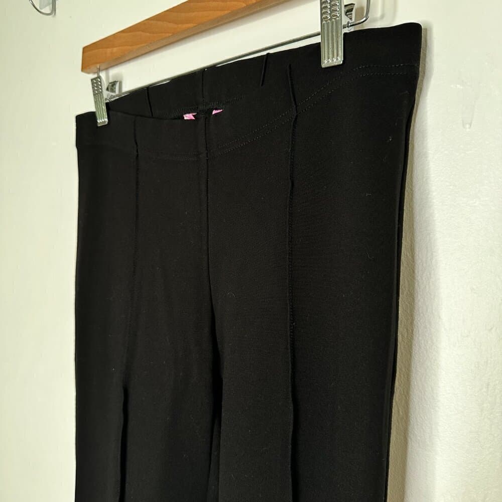 Lilly Pulitzer Black Elastic Waist Ponte Essential Pants Style 424470 Size S - Thumbnail 3