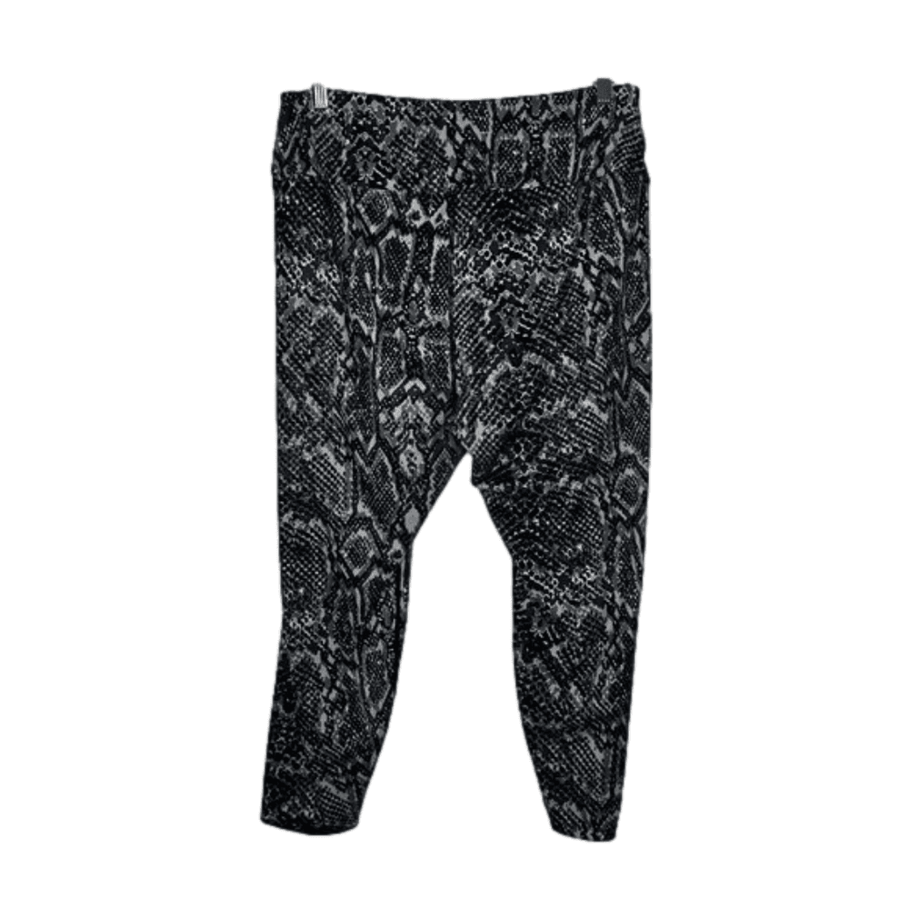 Love Life Live Snake Print Leggings Size 2X - Thumbnail 3