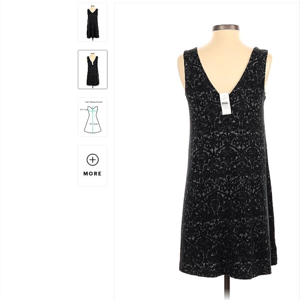 ANN Taylor LOFT Sleeveless Dress Size XS - Thumbnail 2
