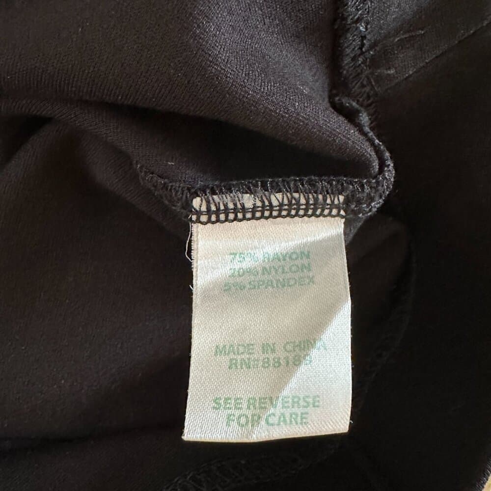 Lilly Pulitzer Black Elastic Waist Ponte Essential Pants Style 424470 Size S - Thumbnail 7
