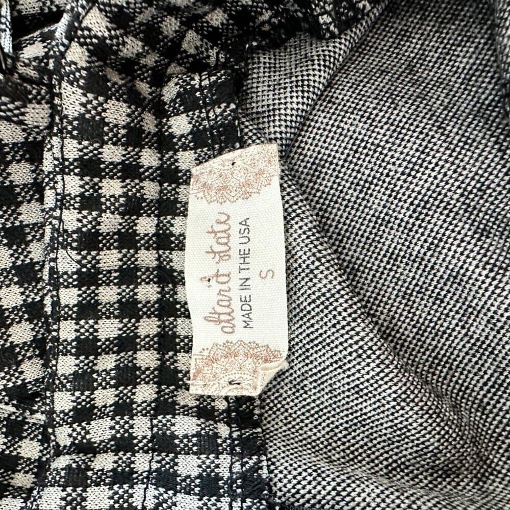 Altar'd State Altar’d State | Ruth Gingham Checkered Dress Size S - Thumbnail 7