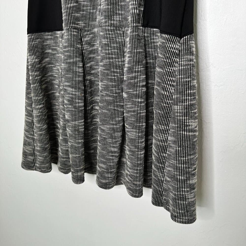 Guess Black & White Sleeveless Dress Size 10 - Thumbnail 5