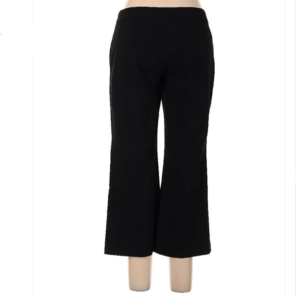 EXPRESS Design Studio Black Crop Dress Pants Size 10 - Thumbnail 2