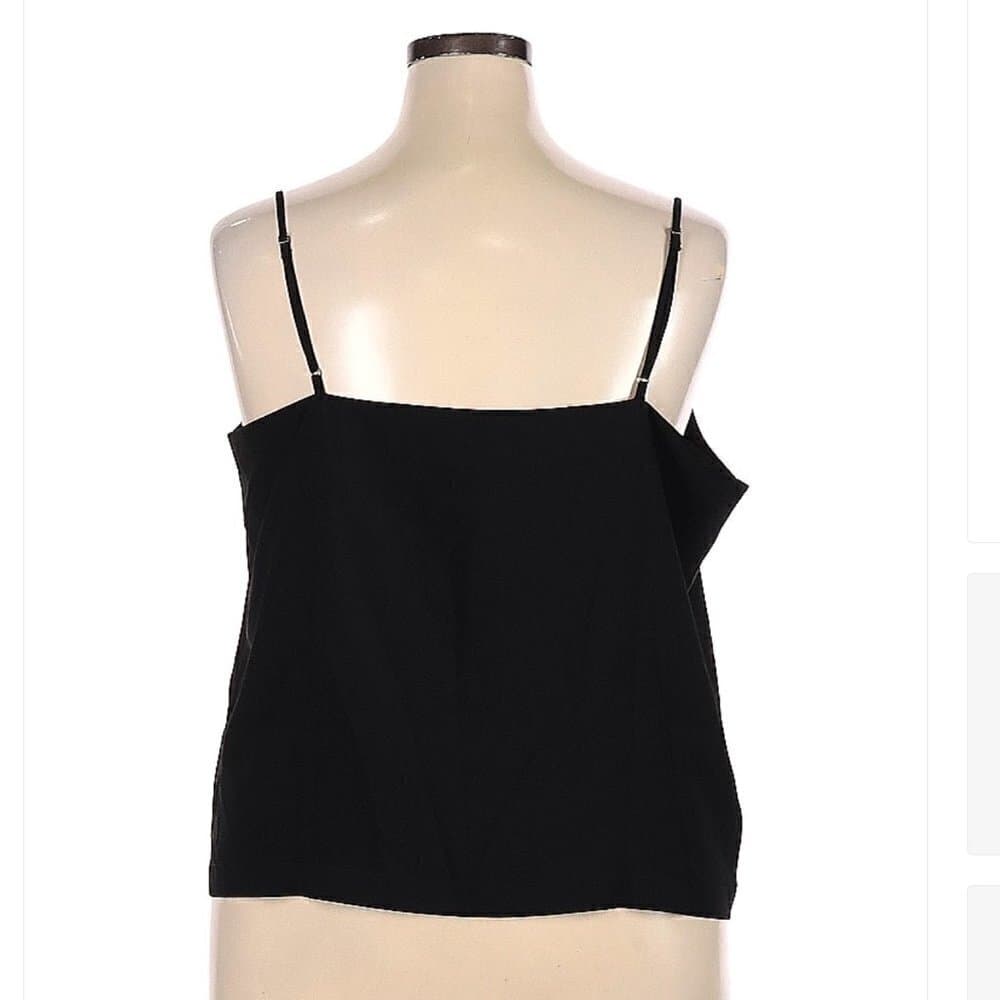 J.CREW Factory Black Store Sleeveless Blouse Size 20 - Thumbnail 2