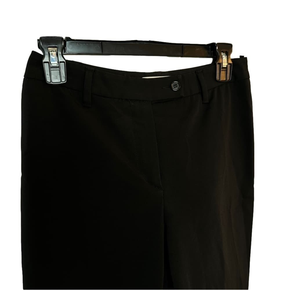 PRADA Size 40 (US Size M) Black Flawed Dress Pants Career Business Date Night - Thumbnail 2