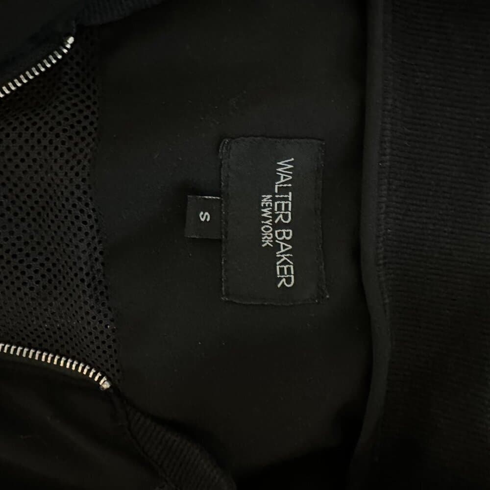 Women’s Size S Walter Baker New York Jacket Black Retail $198 Lightweight zip - Thumbnail 8
