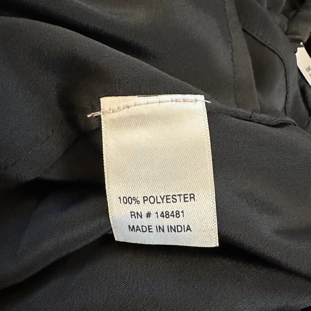 THE Letter Black Shorts Romper Size S - Thumbnail 4
