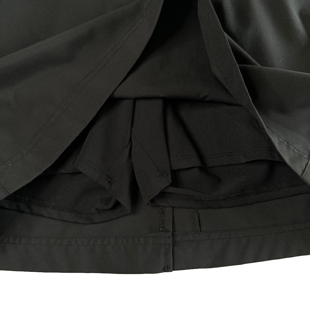 PGA Tour Sz 6 Black Skort Golf Tennis Pickle Ball Outdoors Athleisure Activewear - Thumbnail 2