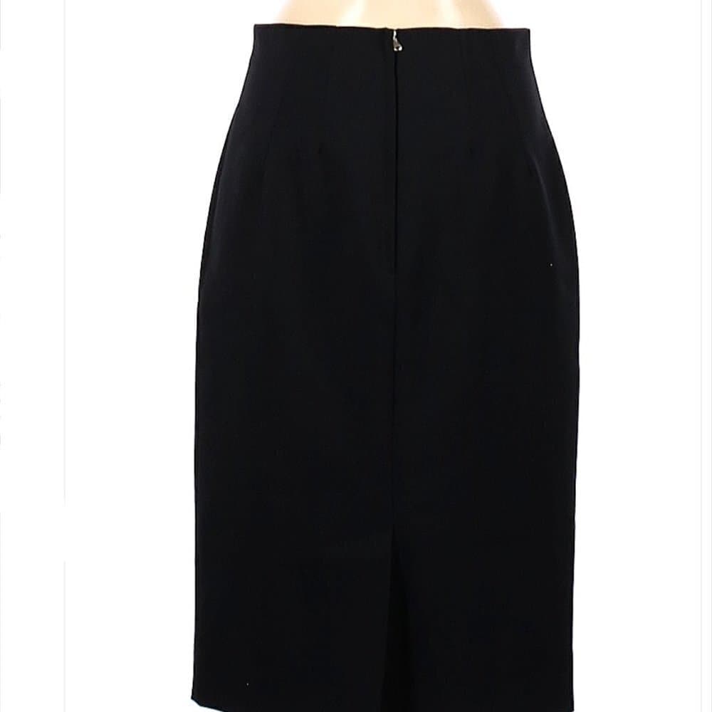PHILOSOPHY Di Lorenzo Serafini Black Long Pencil Skirt Size 8 - Thumbnail 2
