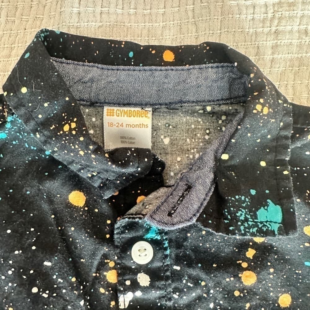 LITTLE Boys Bundle of Four Long Sleeve Tops Size 18 Months - Thumbnail 9