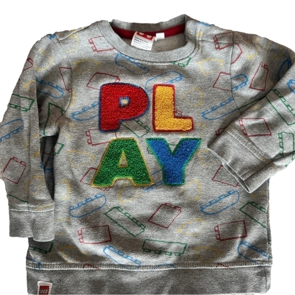 LITTLE Boys Bundle of Four Long Sleeve Tops Size 18 Months - Thumbnail 2