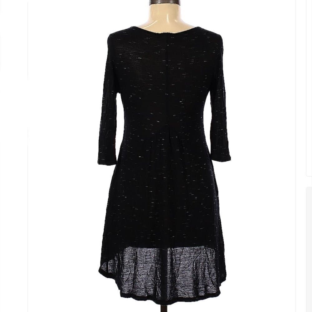 KIMCHI Blue Black & Gray Lightweight Casual Dress Size M - Thumbnail 2
