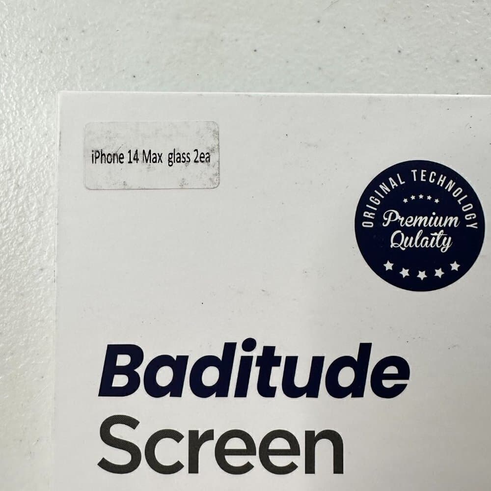 NEW Baditude Screen Protector IPhone 14 Max Set of 2 - Thumbnail 2