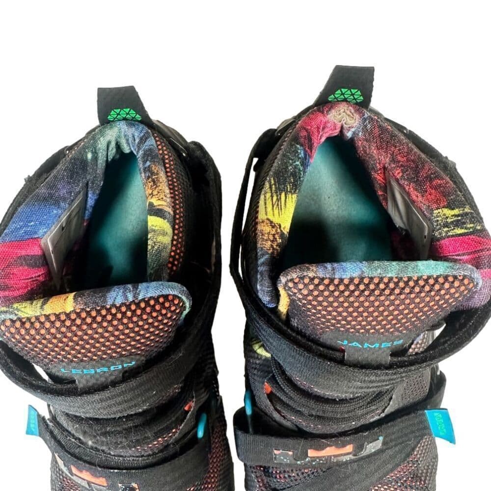 Nike Lebron Soldier IX OKC Black Running Shoes Sneakers Mens Size 11 749417-084 - Thumbnail 3