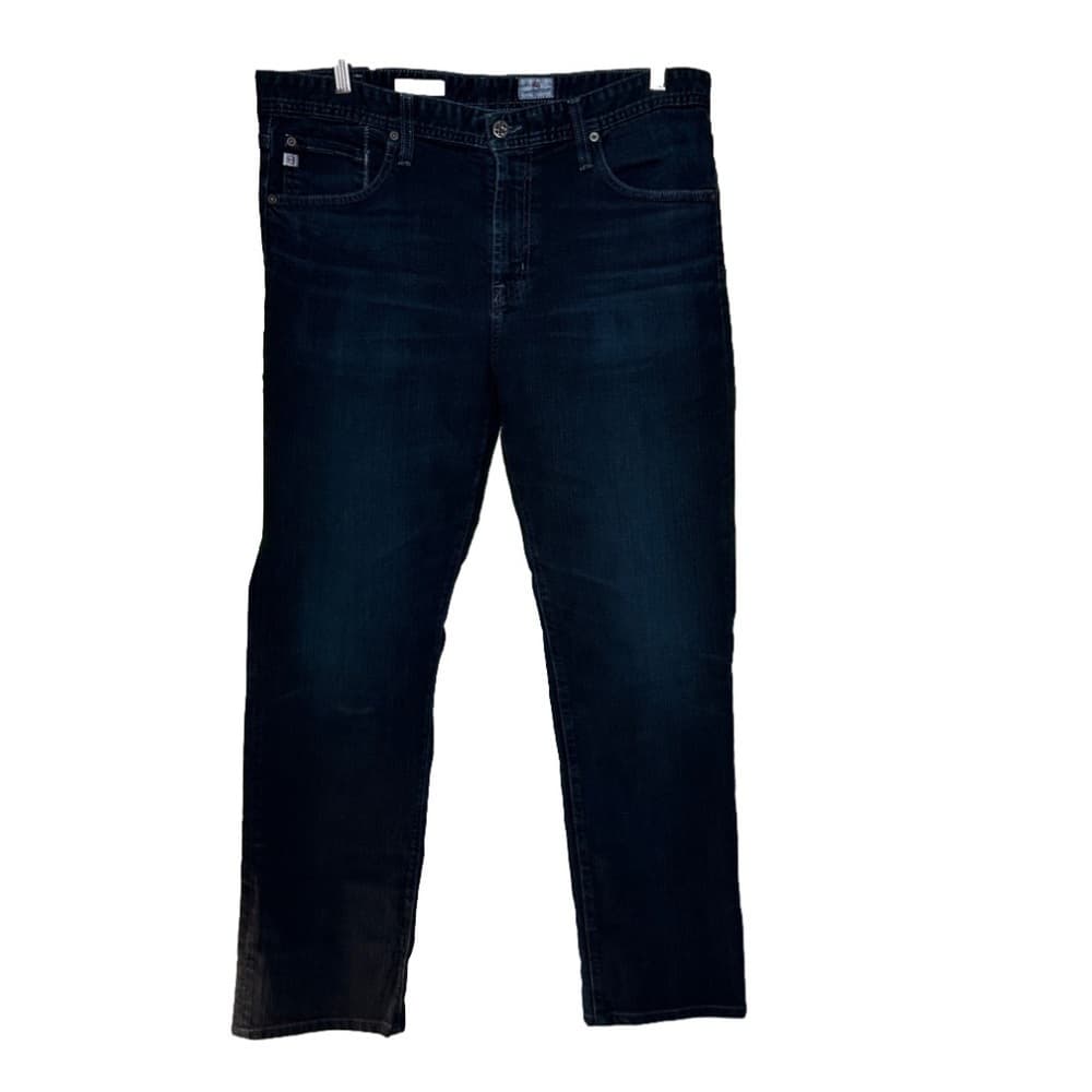 AG Denim 360 The Graduate Tailored Leg Size 36R Dark Wash - Thumbnail 2